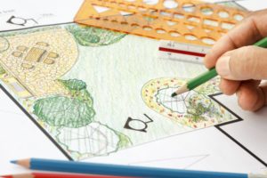 plan d’aménagement paysager